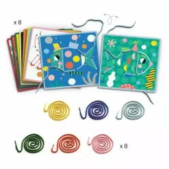 Djeco Dot-to-Dot Lacing