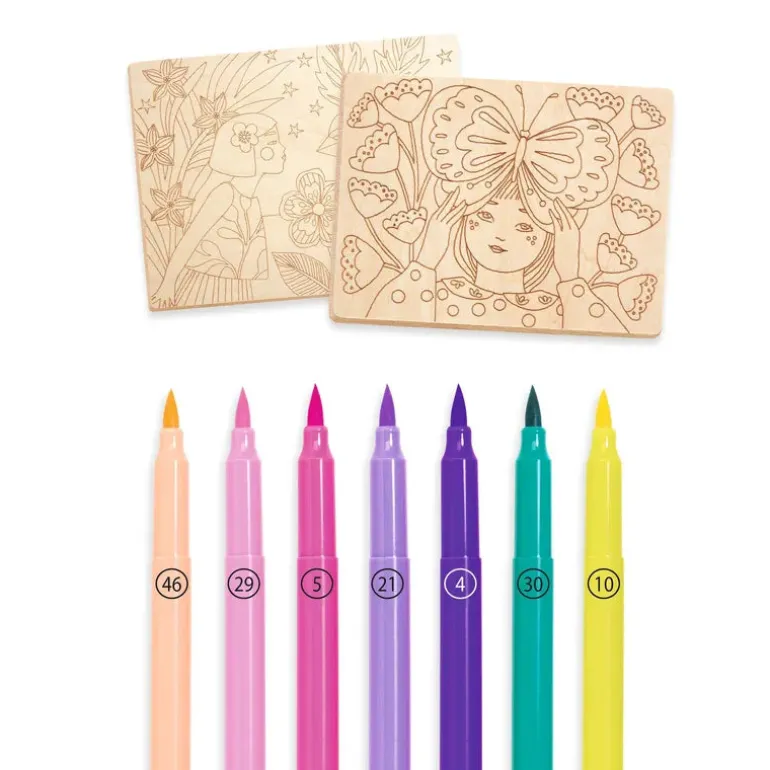 Djeco Drawing & Colouring Sweet girls