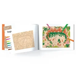 Djeco Drawing & Colouring Dino world