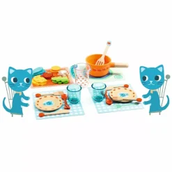 Djeco Early Role Play Diner time, kittens!