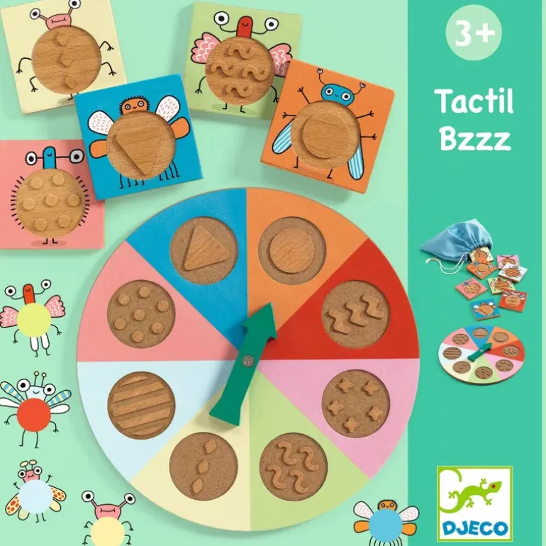 Djeco Educational Games Tactil-Bzzz