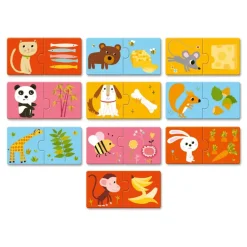 Djeco Educational Puzzles Duo Dinner’s ready!