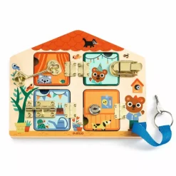 Djeco Educational Wooden Game Cabanalock