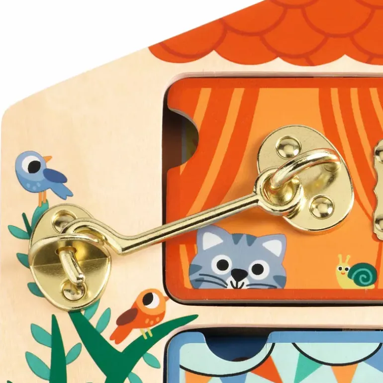 Djeco Educational Wooden Game Cabanalock