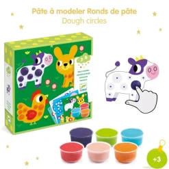 Djeco Light Clay Dough Circles