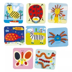 Djeco Light Clay Modellin Dough Drawings