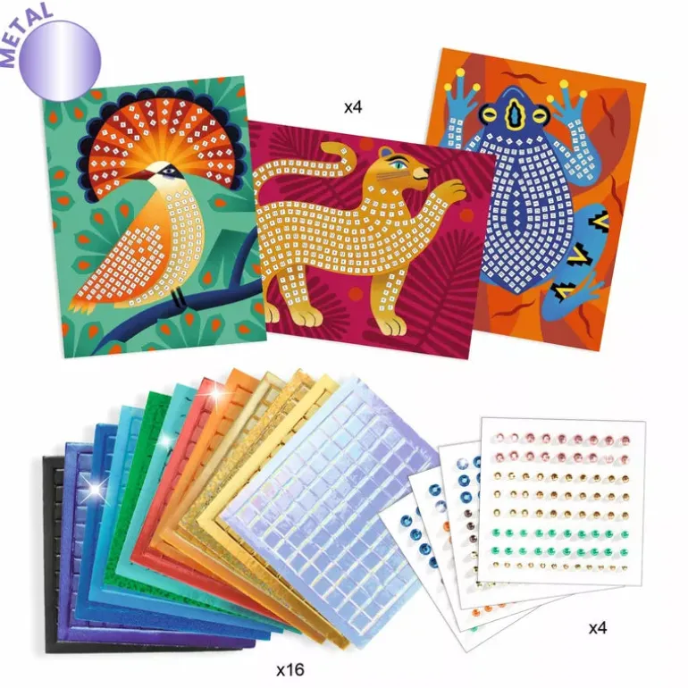Djeco Mosaic Set Deep in the Jungle