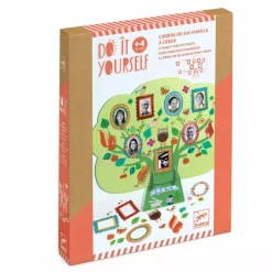 Djeco Mosaics & stickers A family tree to create