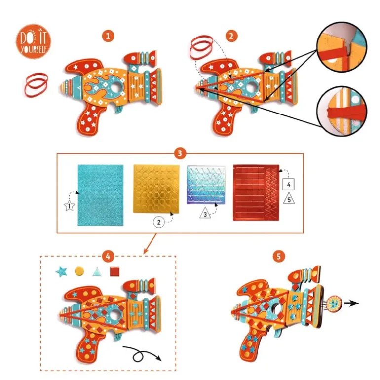 Djeco Mosaics & Stickers Kosmik