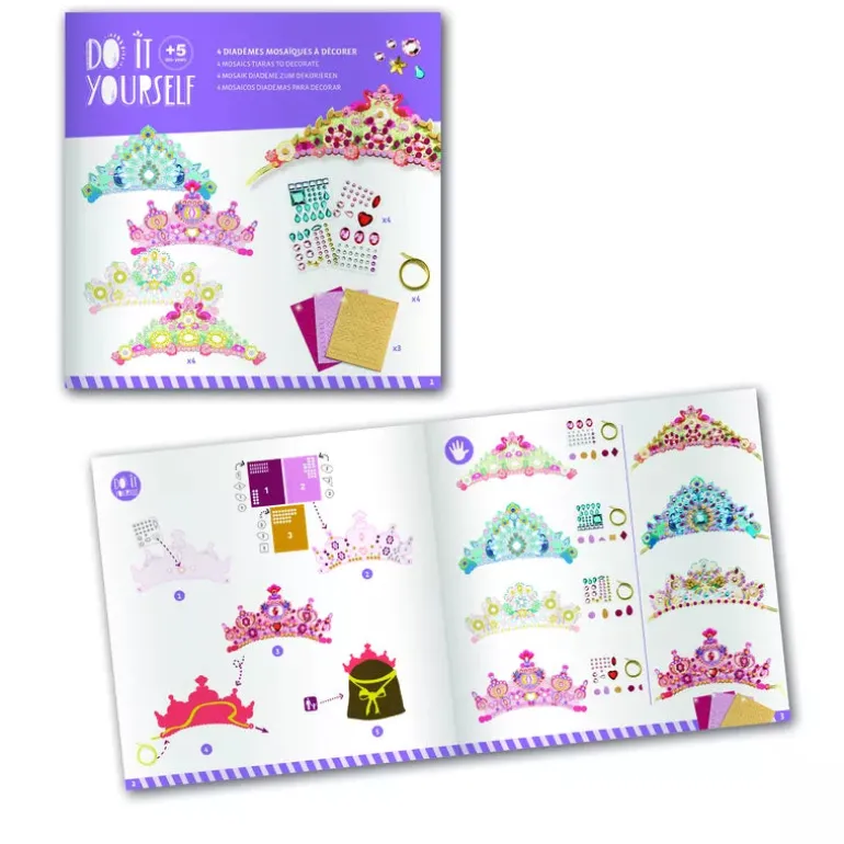 Djeco Mosaics & Stickers Like A Princess