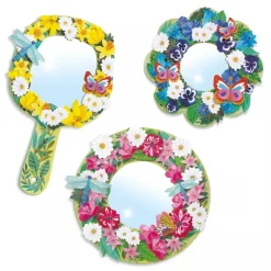 Djeco Mosaics & Stickers Pretty Flowers