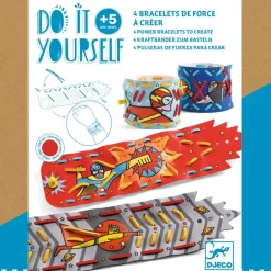 Djeco Mosaics & Stickers Super-Powers - Fsc Mix