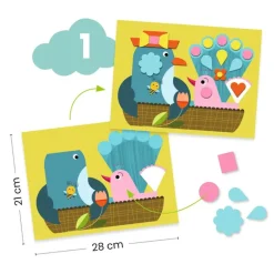 Djeco Multi-Activity Kits The cat and his pals