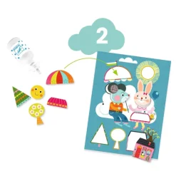 Djeco Multi-Activity Kits The cat and his pals