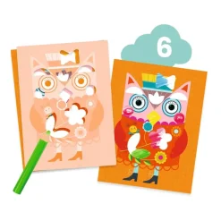 Djeco Multi-Activity Kits The cat and his pals