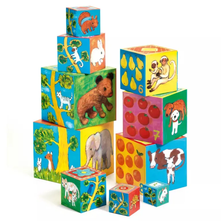 Djeco My Friends Stacking Blocks