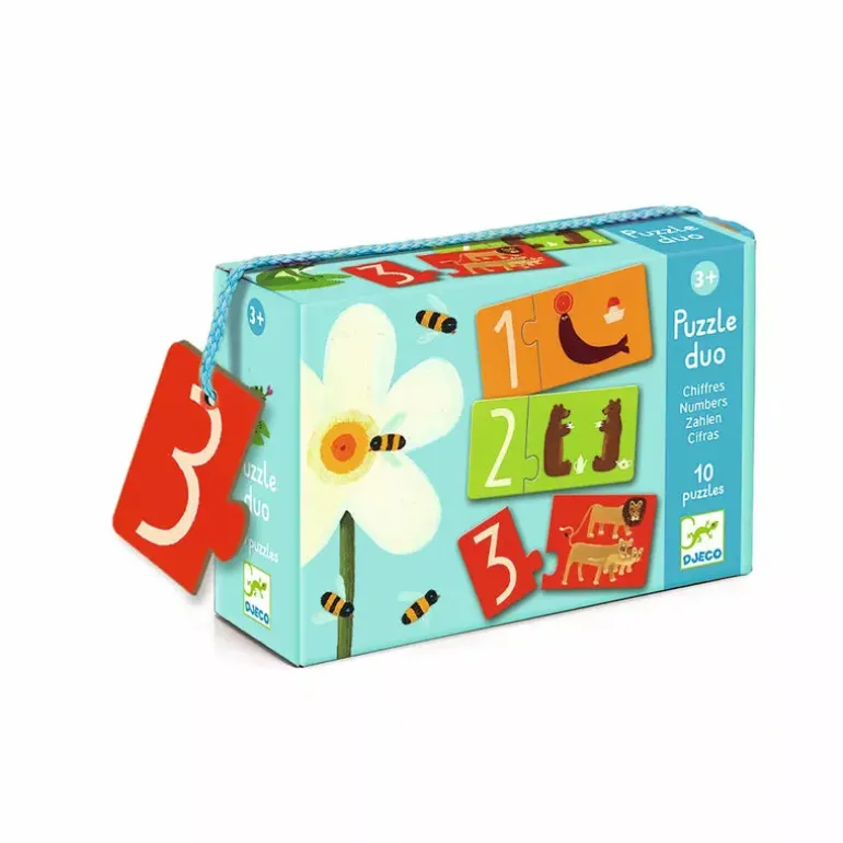 Djeco Numbers puzzle duo