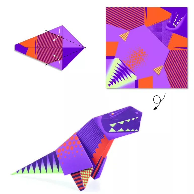 Djeco Origami Dinosaurs