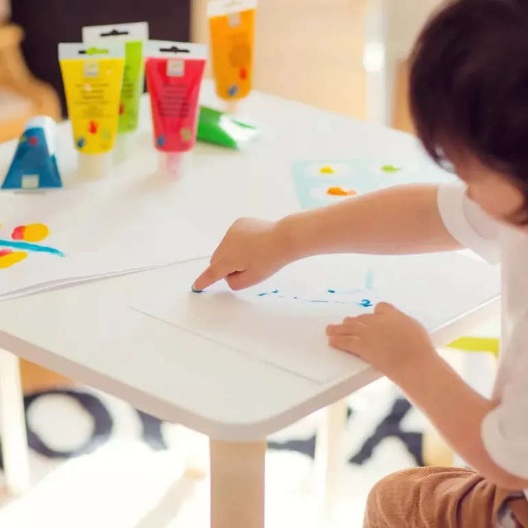 Djeco Paint For Little Ones 6 Finger Paint's Tubes