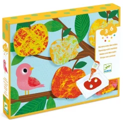 Djeco Paint with Marbles Nature