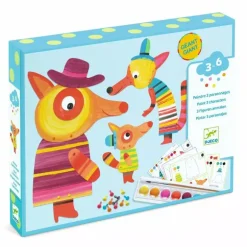 Djeco Painting The fox family