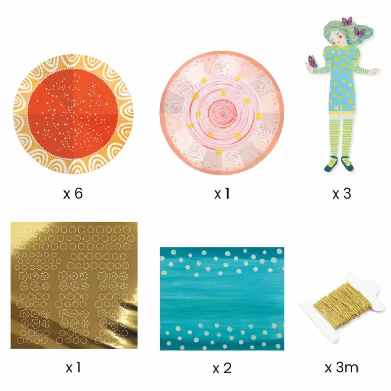 Djeco Paper Creations Paper Dresses