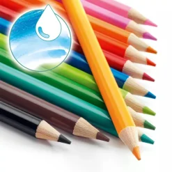Djeco Pencils- 12 watercolour pencils
