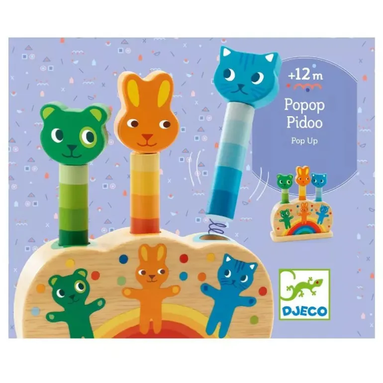 Djeco Pipop Pidoo Pop up Toy