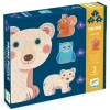 Djeco Progressive Puzzles In the forest - 9, 12, 16 pcs
