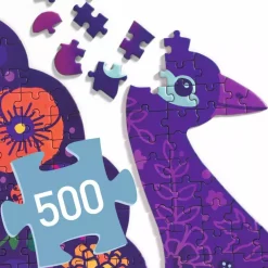 Djeco Puzz’Art Peacock -500 pcs