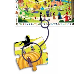 Djeco Puzzle Tales - 54 pcs