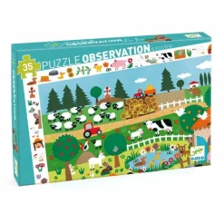 Djeco Puzzle The farm - 35 pcs
