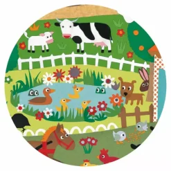 Djeco Puzzle The farm - 35 pcs