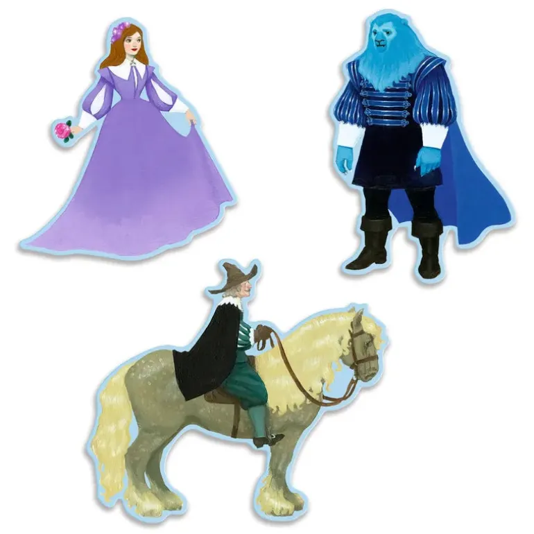 Djeco Puzzles Story Beauty and the Beast -100 pcs