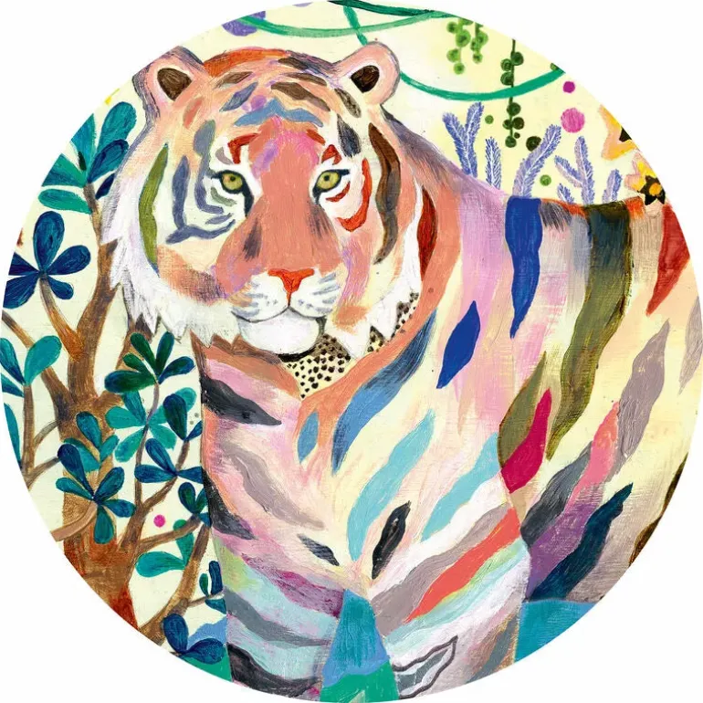 Djeco Rainbow Tigers 1000pcs Puzzle