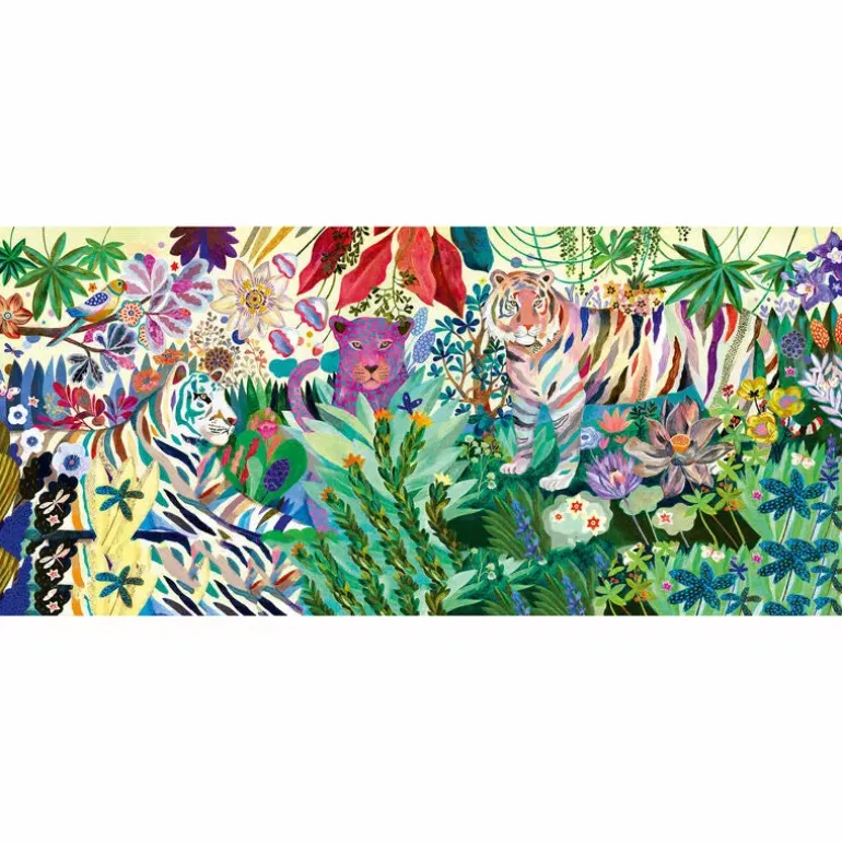 Djeco Rainbow Tigers 1000pcs Puzzle