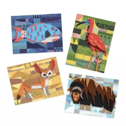 Djeco Relief Collage Into the Wild