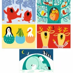 Djeco Scratch Cards Learning About Animals