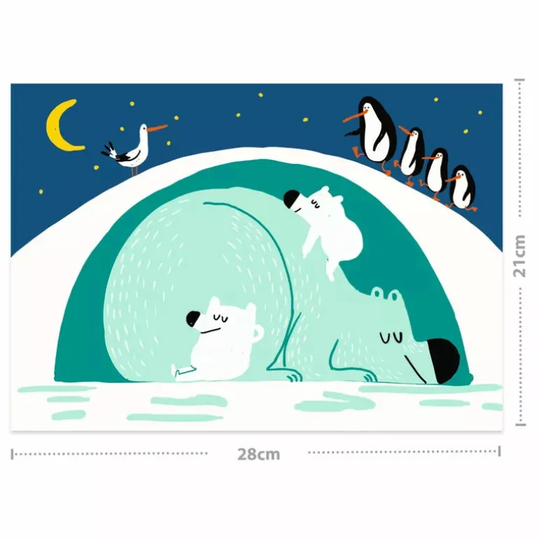 Djeco Scratch Cards Learning About Animals