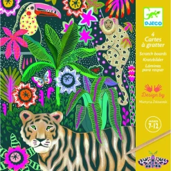Djeco Scratch Cards Rococo