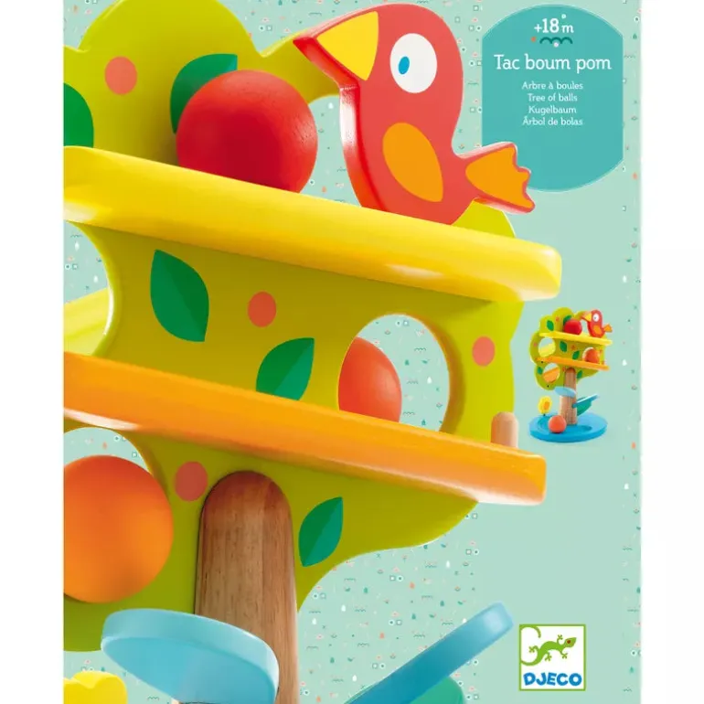 Djeco Sliding Toy Tac Boum Pom