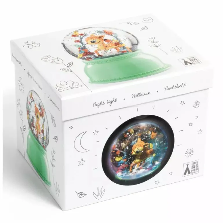 Djeco Snow Ball Nightlight Fawn