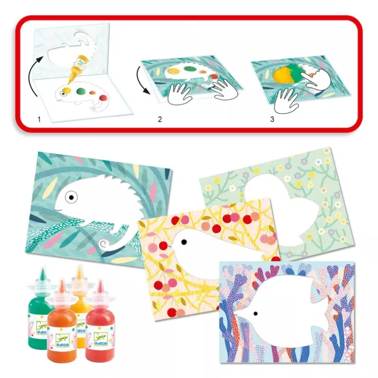 Djeco Squirt and Spread Paint