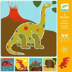 Djeco Stencils Dinosaurs