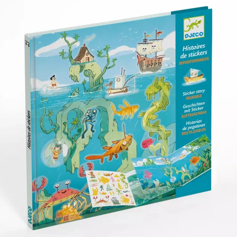 Djeco Stickers Adventures at Sea