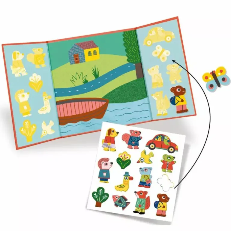 Djeco Stickers Animals