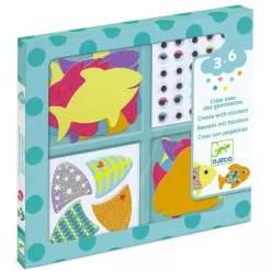 Djeco Stickers I love fish