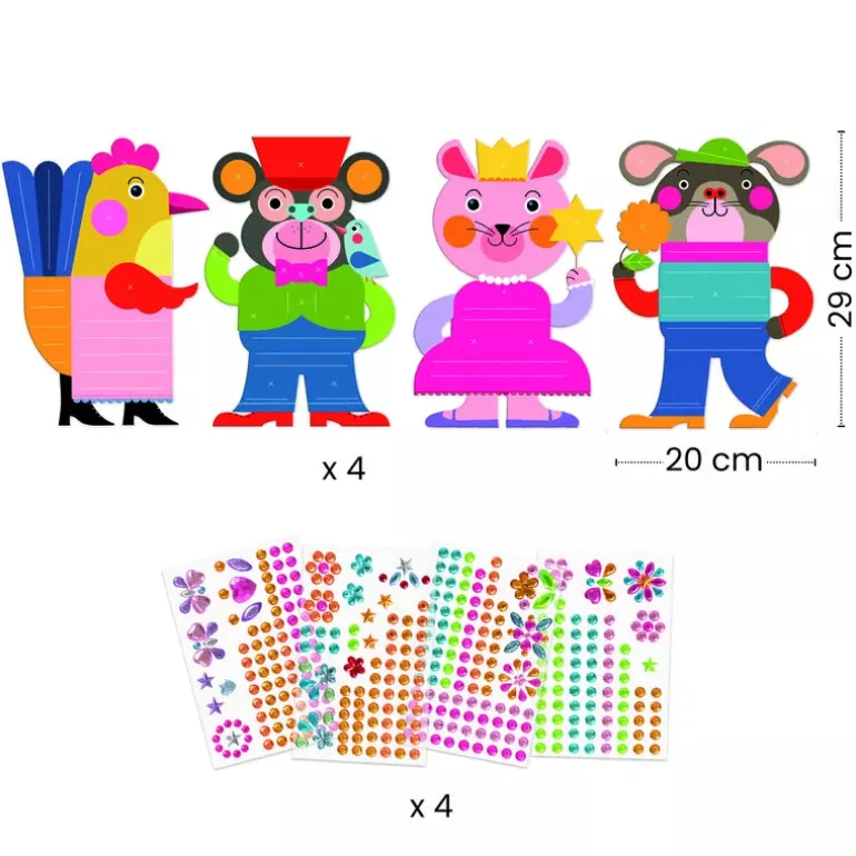 Djeco Stickers Sparkles