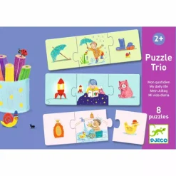 Djeco Trio Puzzle My daily life