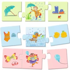 Djeco Trio Puzzle My daily life